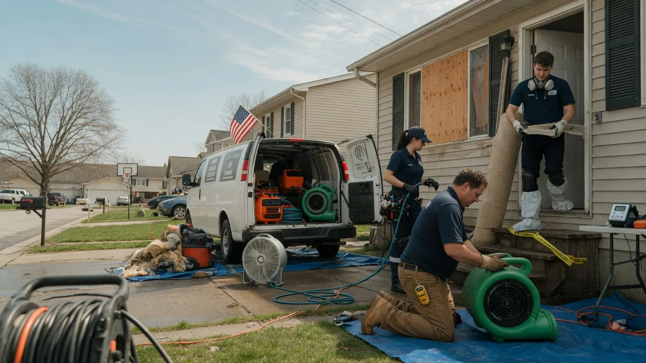 Water Damage Restoration in Confluence, PA near me